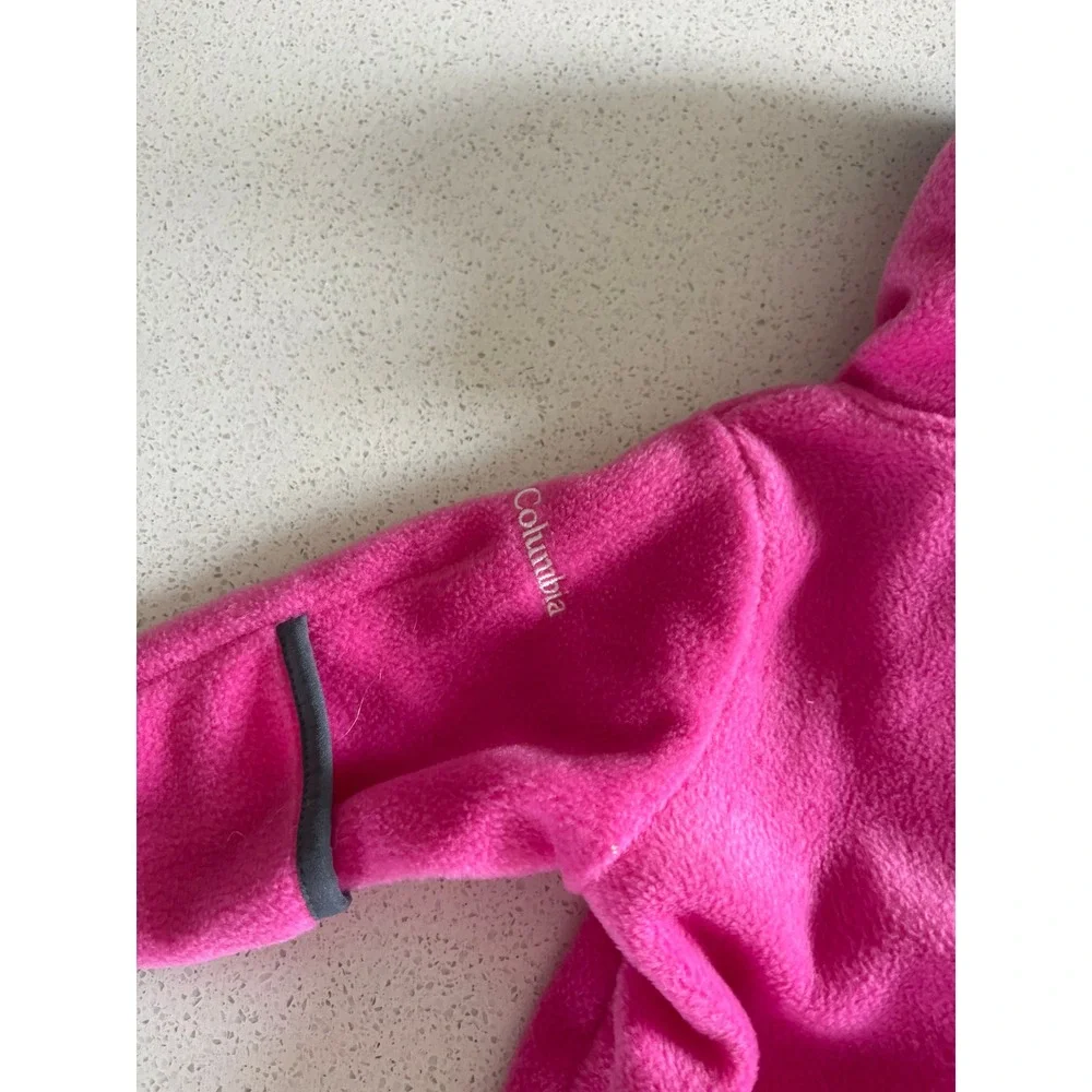 Columbia Western Barlow Bunting Fleece Hooded Coverall 0-3 Months Winter Skiing